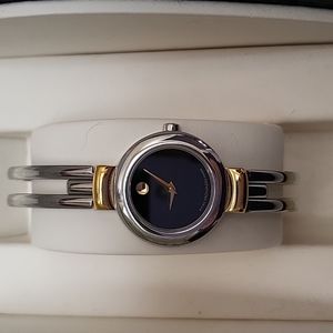 Two-tone Bangle Movado Watch